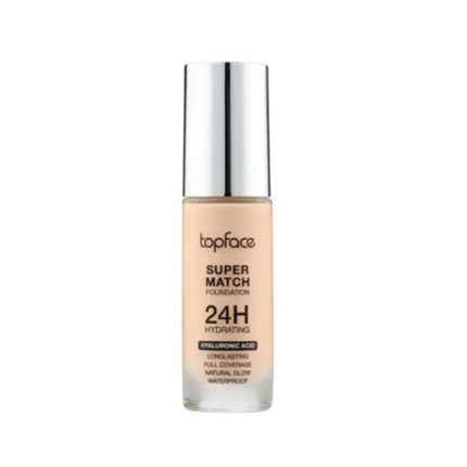 Topface Super Match Foundation 24H - Long-Wear Base