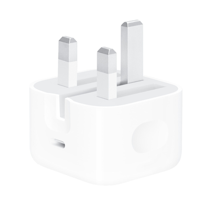 Apple Genuine 20W USB-C Power Adapter 3-Pin Wall Charger