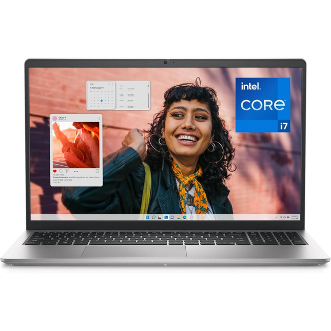 Dell Inspiron 15 3530 Laptop 15.6 Inch FHD 120Hz Intel Core i7-1355U 16GB RAM 1TB SSD Platinum Silver