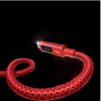 كابل يوجرين USB-C بقوة 100W للشحن السريع