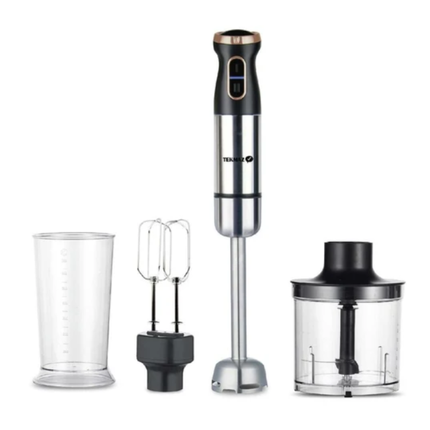 خلاط يدوي تكماز 4 في 1 بقدرة 1000 واط TEKMAZ NAS-HB4000 Hand Blender Set