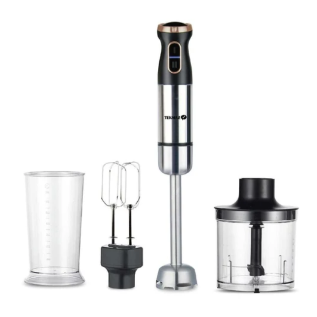 TEKMAZ 4-in-1 Hand Blender Set 1000W NAS-HB4000