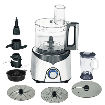 محضر طعام تكماز 9 في 1 بقدرة 1000 واط TEKMAZ NAS-FP9 Food Processor