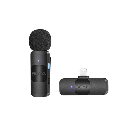 مايكروفون لاسلكي بويا بي واي-في1 للآيفون BOYA BY-V1 Wireless Microphone for iPhone