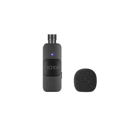 مايكروفون لاسلكي بويا بي واي-في1 للآيفون BOYA BY-V1 Wireless Microphone for iPhone