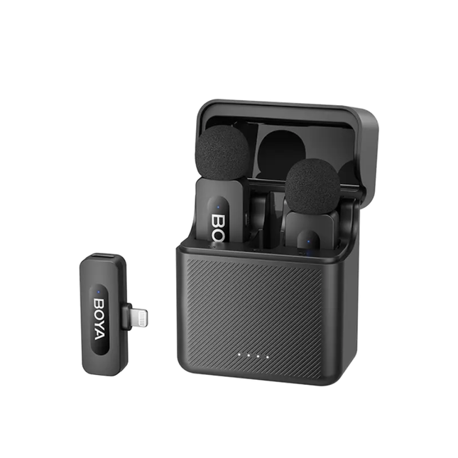 BOYA BY-V3 Dual-Channel Wireless Microphone System