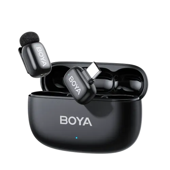 BOYA Mini 2.05 Wireless Microphone System (TX1 + RX1) with Case