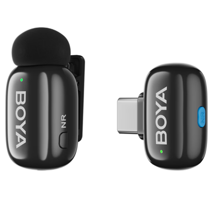 مايكروفون بويا ميني 2.05 لاسلكي مع حافظة شحن BOYA Mini 2.05 Wireless Microphone System