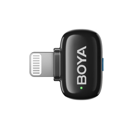 مايكروفون بويا ميني 2-01 لاسلكي بمستقبلين USB-C و Lightning ومُرسلين BOYA Mini 2-01