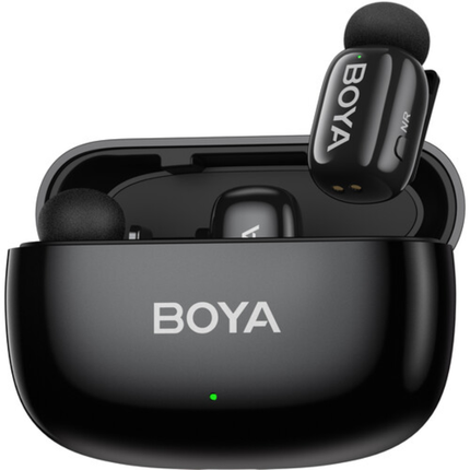 BOYA Mini 2-03 Wireless Lavalier Microphone System with Charging Case