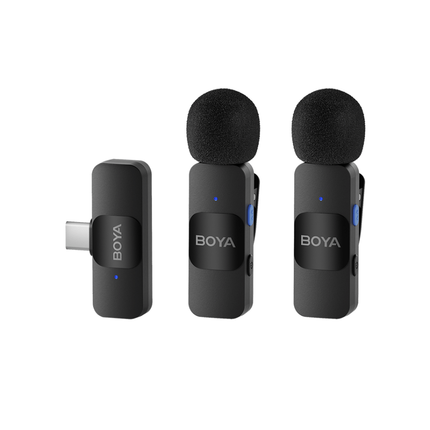 BOYA BY-V20 Series Wireless Lavalier Microphone System