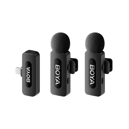 مايكروفون بويا لاسلكي سلسلة BOYA BY-V Wireless Lavalier Microphone