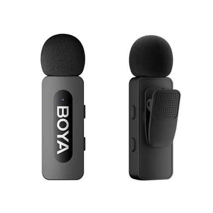 مايكروفون بويا لاسلكي كومبو BOYA BY-V3 Combo Wireless Microphone (2TX + 2RX)