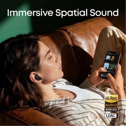 Soundcore Liberty Buds Wireless Semi-In-Ear Earbuds with ANC