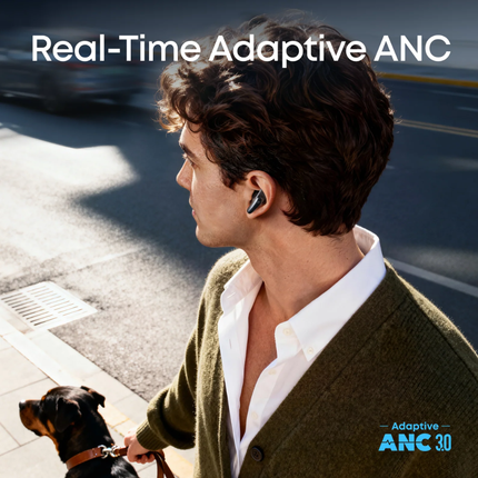 Soundcore Liberty Buds Wireless Semi-In-Ear Earbuds with ANC