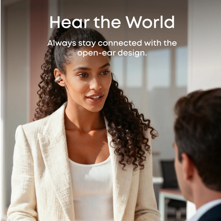 Soundcore AeroClip Open-Ear Wireless Earbuds