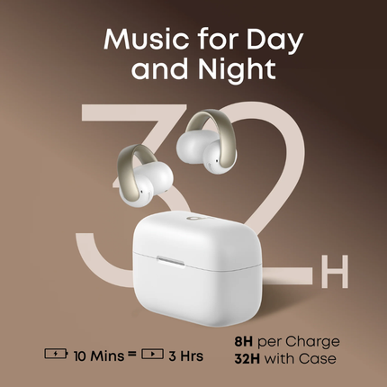 Soundcore AeroClip Open-Ear Wireless Earbuds