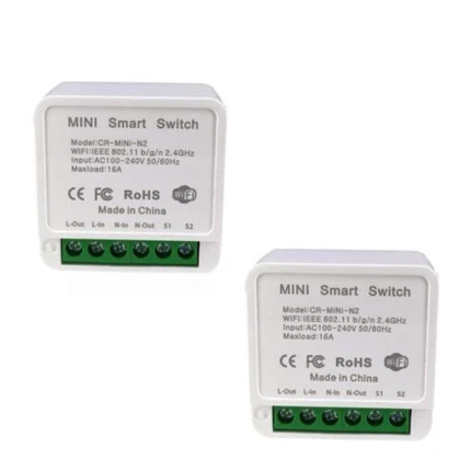 Tuya Mini WiFi 16A 2-Way Smart Switch Module
