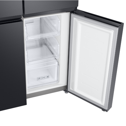 Samsung French 4-Door Refrigerator 466L Matt Black