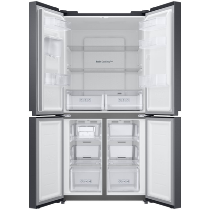 Samsung French 4-Door Refrigerator 466L Matt Black