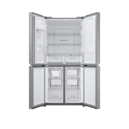Samsung French 4-Door Refrigerator 466L Silver