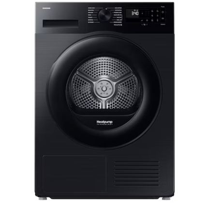 Samsung AI Heat Pump Dryer 9kg A+++ Black DV90DG52A0ABEU