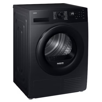 Samsung AI Heat Pump Dryer 9kg A+++ Black DV90DG52A0ABEU