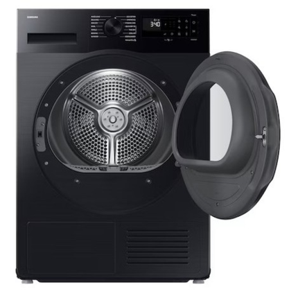 Samsung AI Heat Pump Dryer 9kg A+++ Black DV90DG52A0ABEU
