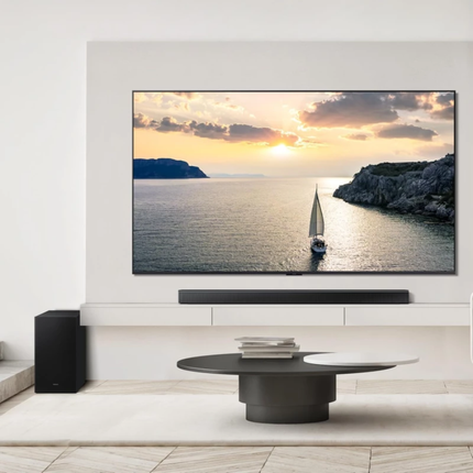 ساوند بار سامسونج الفئة B قناة 5.1 مع مضخم صوت لاسلكي HW-B750F