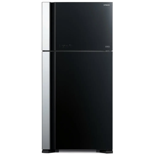 ثلاجة هيتاشي فريزر علوي 550 لتر إنفرتر سيلفر R-V860PJ2-1 BSL