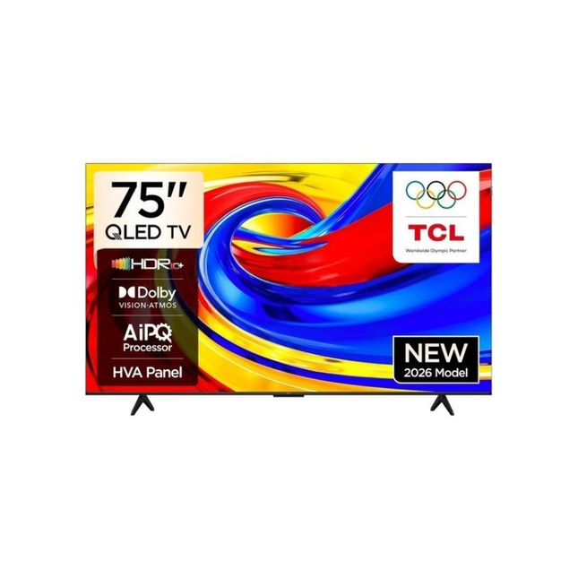 تلفزيون تي سي إيل كيو ليد سمارت 4K سلسلة P7L مع Google TV