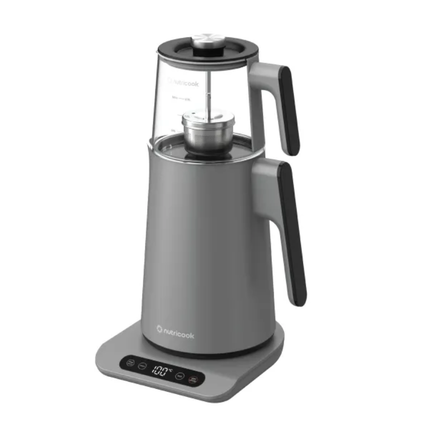Nutricook 2-in-1 Glass Electric Kettle and Tea Maker 1.2L NC-KTM330G