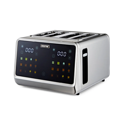 4-Slice Digital Toaster with Touchscreen Controls & Extra Wide Slots 1770W