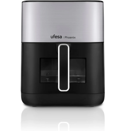 Ufesa Phoenix Air Fryer with Steam Function - 6L Capacity, 1800W Power, Digital Touch Screen & 8 Intelligent Cooking Programs