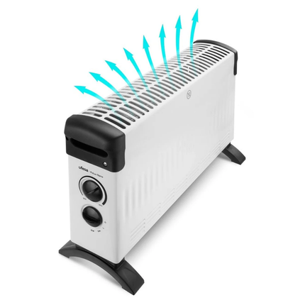 Ufesa Polux Nano Digital Convector Heater - 1800W Power, LED Display, Touch Control, Built-in Timer & Silent Efficient Heating