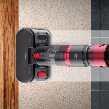 Ufesa Sonora 2-in-1 Vacuum Cleaner & Mop - 500W Power, Cyclonic Technology, High-Efficiency Filter & Ergonomic Design