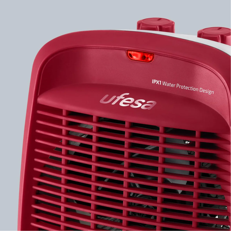 دفاية ومروحة هواء رقمية يوفيسا (Ufesa) موديل Persei - بقدرة 2000 واط، تحكم دوار، مستويان للتدفئة، وخاصية المروحة للاستخدام الصيفي والشتوي دفاية ومروحة هواء رقمية يوفيسا (Ufesa) موديل Persei - بقدرة 2000 واط، تحكم دوار، مستويان للتدفئة، وخاصية المروحة للاستخدام الصيفي والشتوي