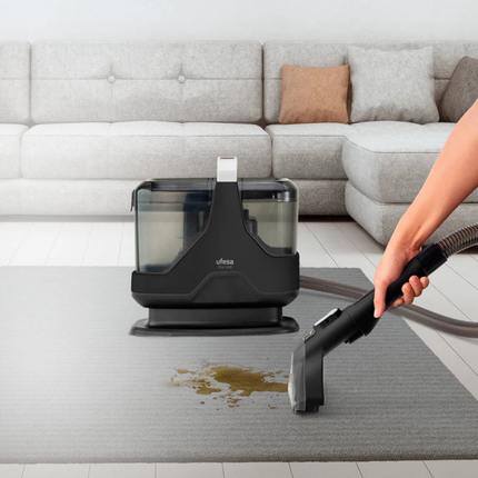 Ufesa Zion 600 Upholstery & Carpet Cleaner - 600W Power, Wet & Dry Suction, Dual Tank System & Targeted Spot Cleaning