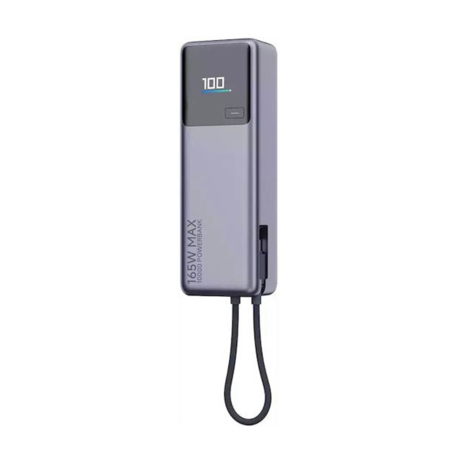 Xiaomi Power Bank 10000mAh 165W - High-Speed Fast Charging for Laptops & Smartphones
