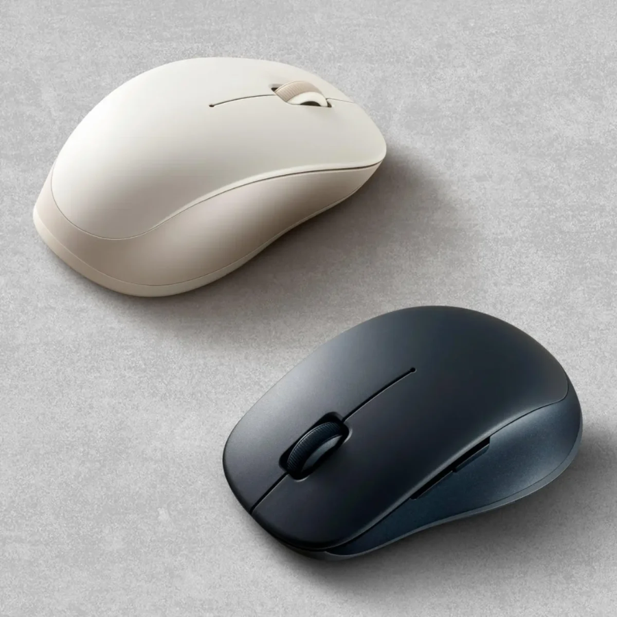 ماوس شاومي لاسلكي صامت (Xiaomi Dual Mode Silent Mouse 2) – اتصال مزدوج (بلوتوث + 2.4 جيجاهرتز)