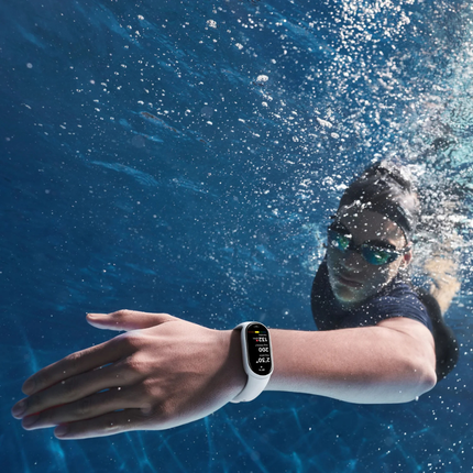 Xiaomi Smart Band 10 Ceramic Edition - Premium Pearl White Design with 1.62" AMOLED Display & 150+ Sports Modes