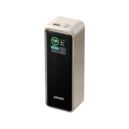 باور بانك أنكر برايم (Anker Prime) سعة 27,650mAh – بقوة 250 واط مع شاشة ذكية وتحكم عبر التطبيق