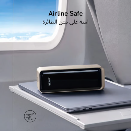 باور بانك أنكر برايم (Anker Prime) سعة 27,650mAh – بقوة 250 واط مع شاشة ذكية وتحكم عبر التطبيق