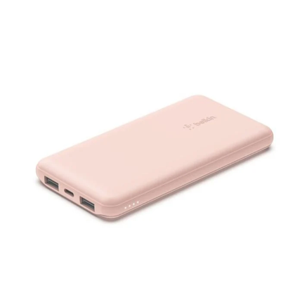Belkin 10,000mAh Battery Pack - Triple Port Power Bank with 15W Fast Charging