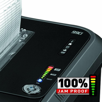 فرامة ورق Fellowes Powershred - فرم عرضي (Cross-Cut) حتى 18 ورقة مع نظام منع الانحشار وسلة كبيرة
