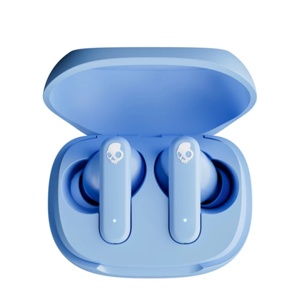 سماعات Skullcandy Smokin' Buds لاسلكية بالكامل - بلوتوث 5.2، بطارية تدوم حتى 20 ساعة، مقاومة للماء IPX4، وميكرون مدمج