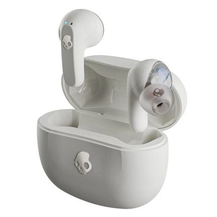 سماعات Skullcandy Rail الذكية اللاسلكية بالكامل - بلوتوث 5.2، بطارية تدوم 42 ساعة، تحكم صوتي بدون استخدام اليدين، ومقاومة للماء والغبار IP55