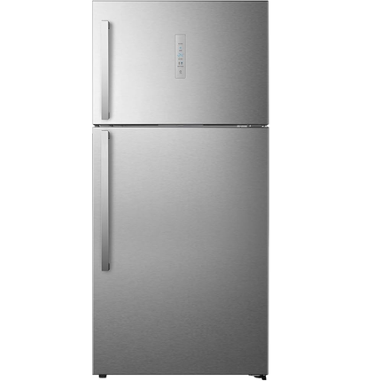 ثلاجة هايسنس فريزر علوي (Hisense Top Mount) - متوفرة بسعات 375، 466، 504 لتر مع تقنية Total No Frost ونظام تدفق الهواء المتعدد