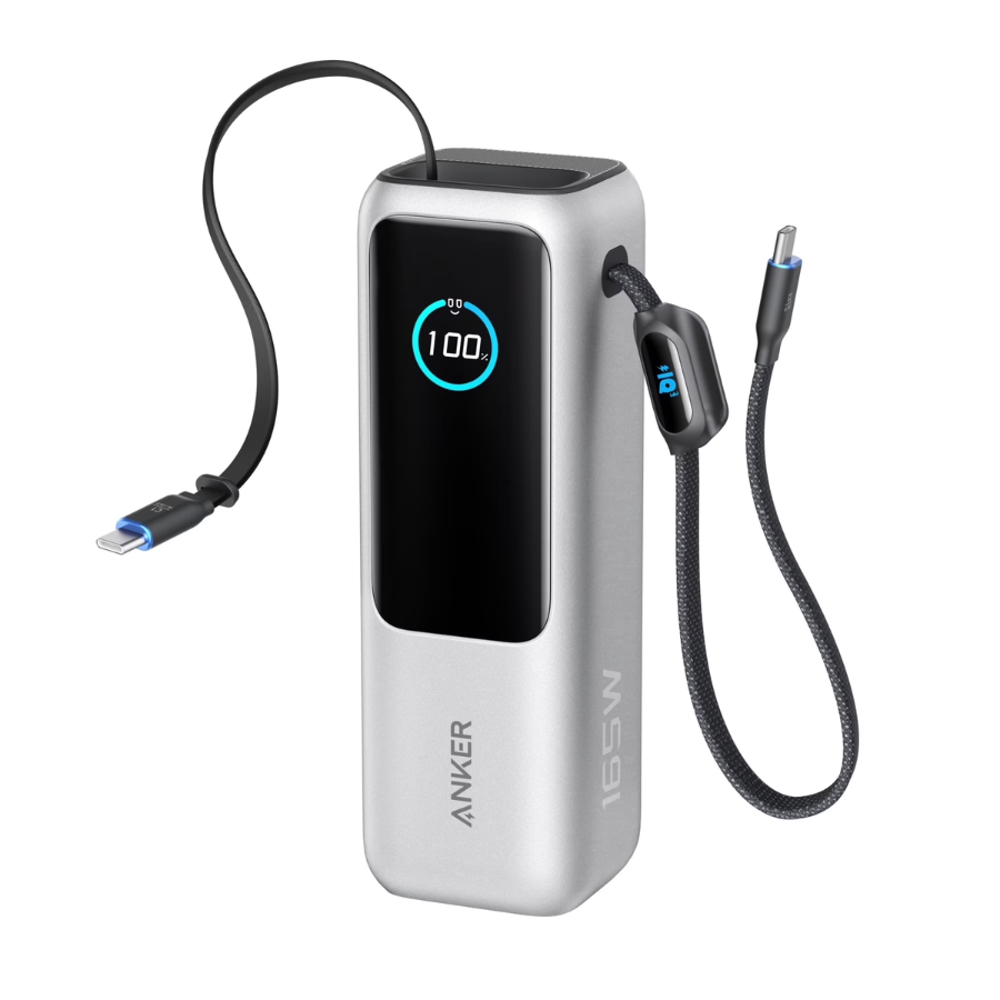 Anker Power Bank 25,000 mAh 165W Fast Charging with Built-In