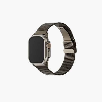 Uniq Dante Pro Apple Watch Band Premium Stainless Steel Mesh Strap Flexible Magnetic Closure Sleek Luxury Design